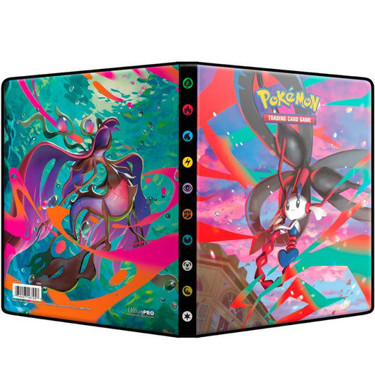 Pokemon Ultra Pro: Mega Evolution Chaos Rising 4 Pocket Portfolio