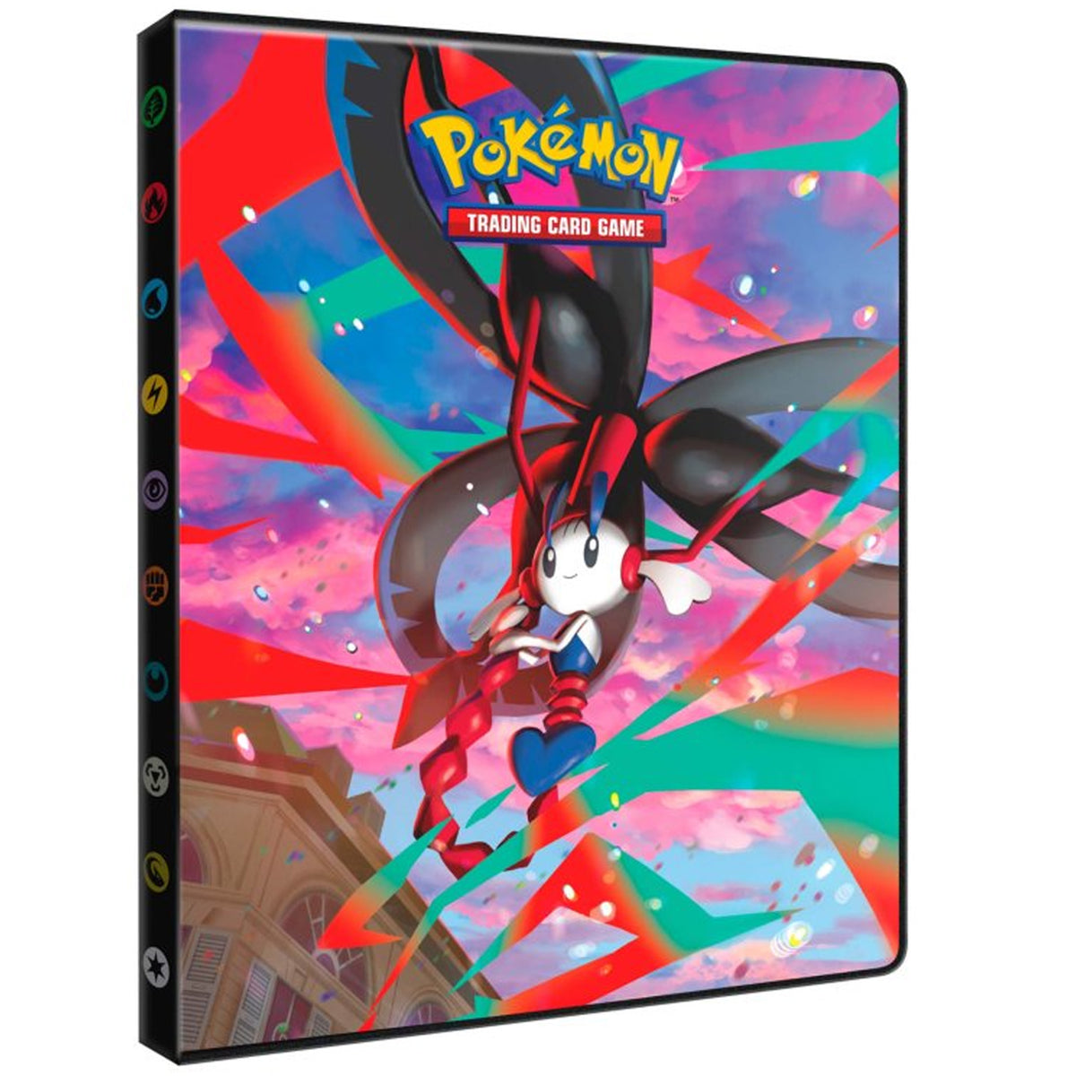 Pokemon Ultra Pro: Mega Evolution Chaos Rising 4 Pocket Portfolio
