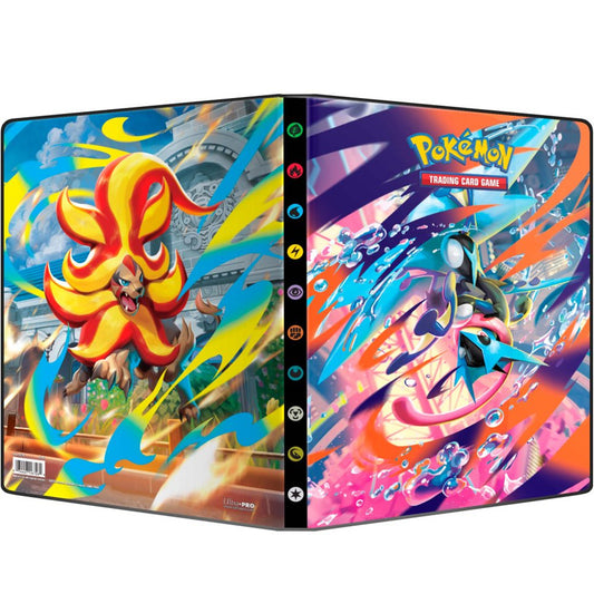 Pokemon Ultra Pro: Mega Evolution Chaos Rising 9 Pocket Portfolio