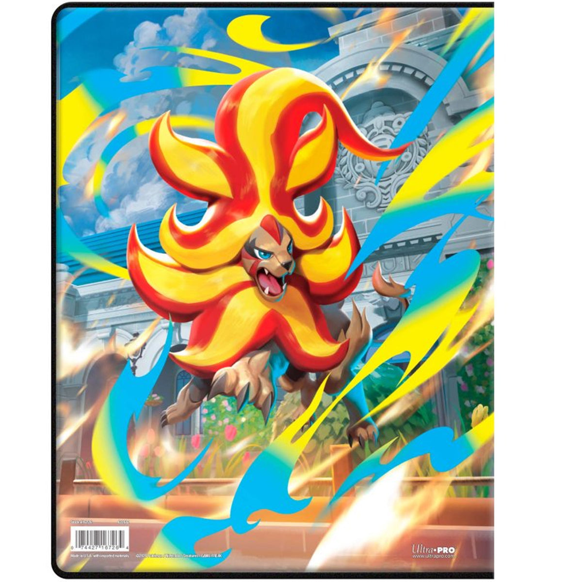 Pokemon Ultra Pro: Mega Evolution Chaos Rising 9 Pocket Portfolio