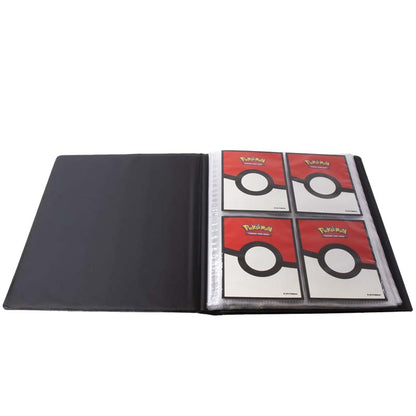 Pokemon Ultra Pro: Mega Evolution Pitch Black 4 Pocket Portfolio