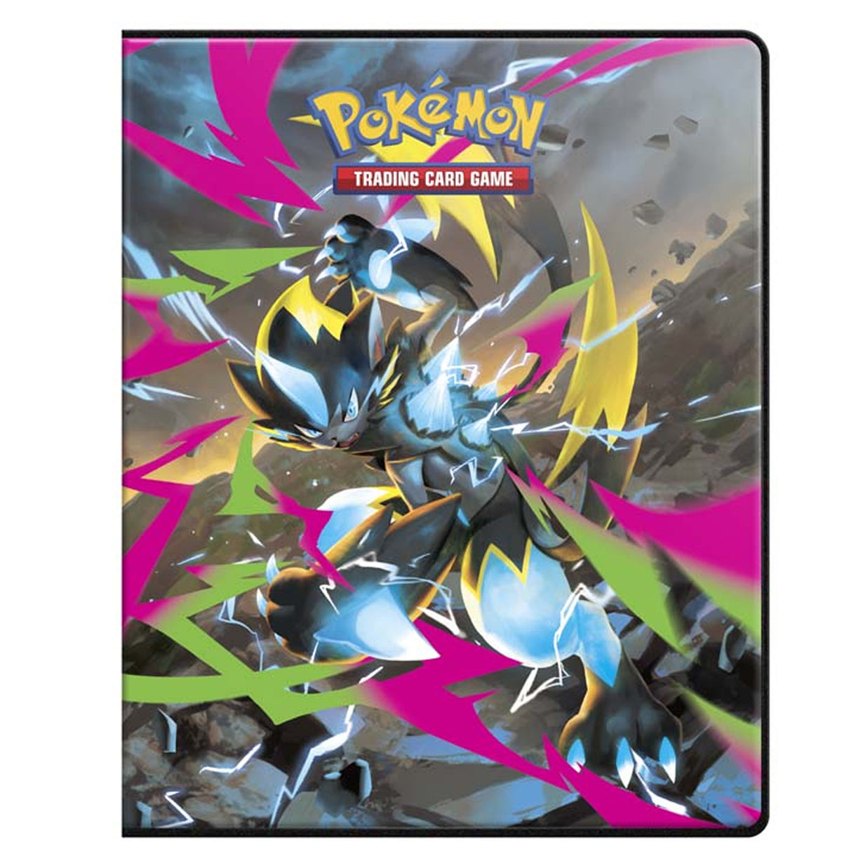 Pokemon Ultra Pro: Mega Evolution Pitch Black 4 Pocket Portfolio