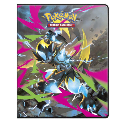 Pokemon Ultra Pro: Mega Evolution Pitch Black 4 Pocket Portfolio