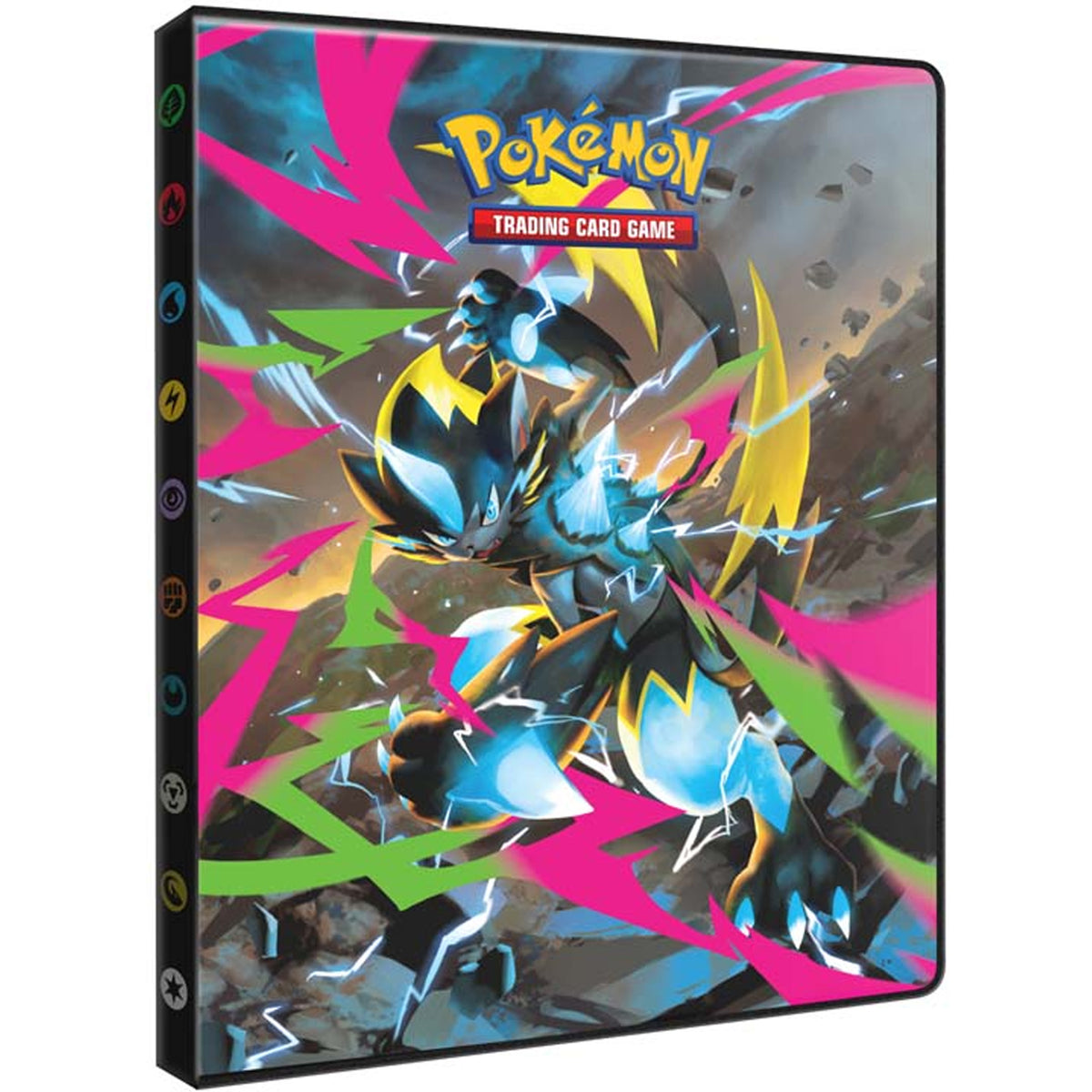 Pokemon Ultra Pro: Mega Evolution Pitch Black 4 Pocket Portfolio
