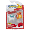 Pokemon Battle Figure - Galarian Darumaka & Charmander