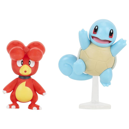 Pokemon Battle Figure - Magby & Squirtle