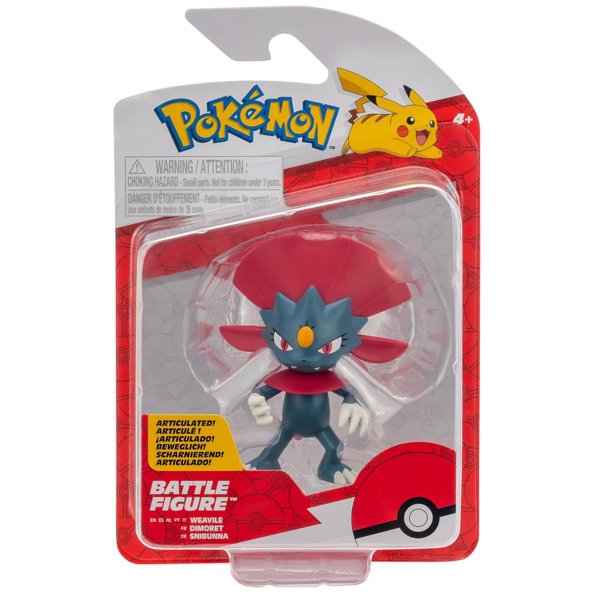 Pokemon Battle Figure - Weavile
