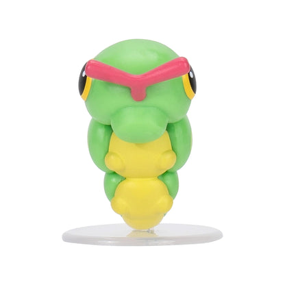Pokemon Battle Figure Set - Caterpie, Electabuzz & Rockruff
