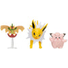 Pokemon Battle Figure Set - Clefairy, Flapple & Jolteon