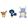 Pokemon Battle Figure Set - Eevee, Wartortle & Murkrow