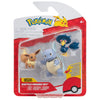 Pokemon Battle Figure Set - Eevee, Wartortle & Murkrow
