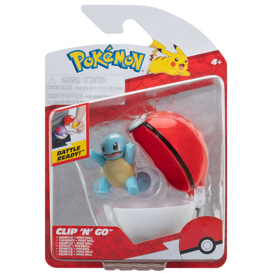 Pokemon Clip And Go Happy Squirtle