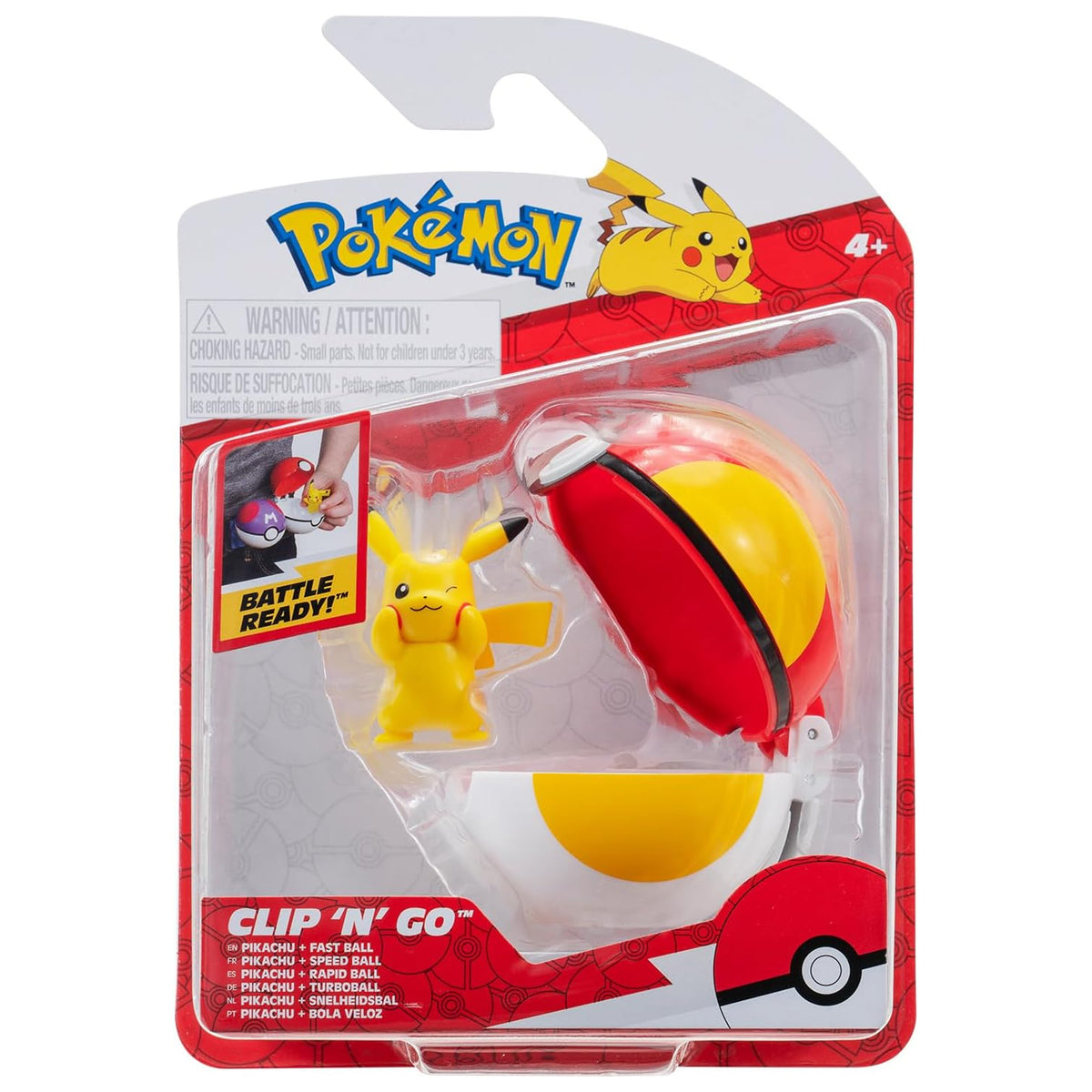 Pokemon Clip And Go Pikachu