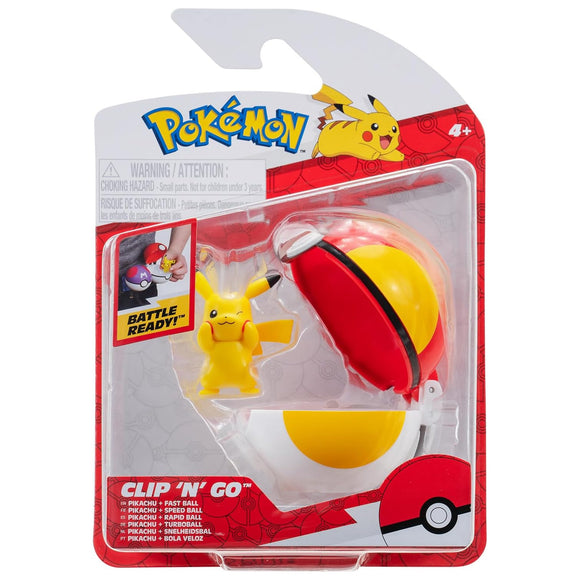 Pokemon Clip And Go Pikachu