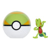 Pokemon Clip And Go Treecko with Nest Ball