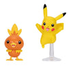 Pokemon First Partner Battle Figure - Pikachu & Torchic