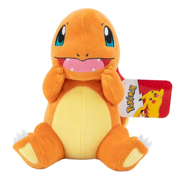 Pokemon Happy Charmander Sitting Plush