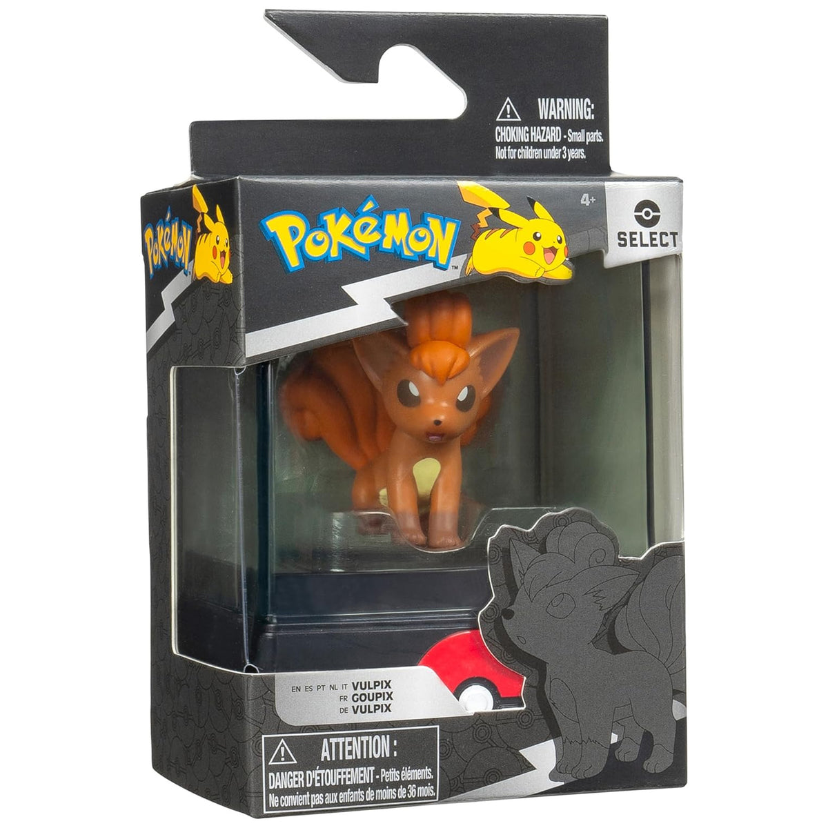 Pokemon Select Figure in Case - Vulpix