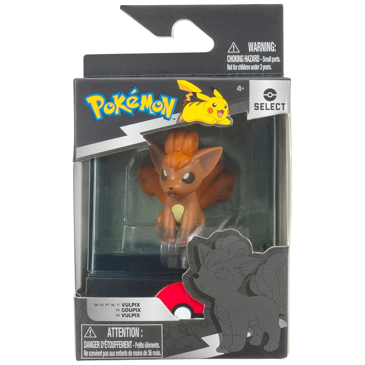 Pokemon Select Figure in Case - Vulpix