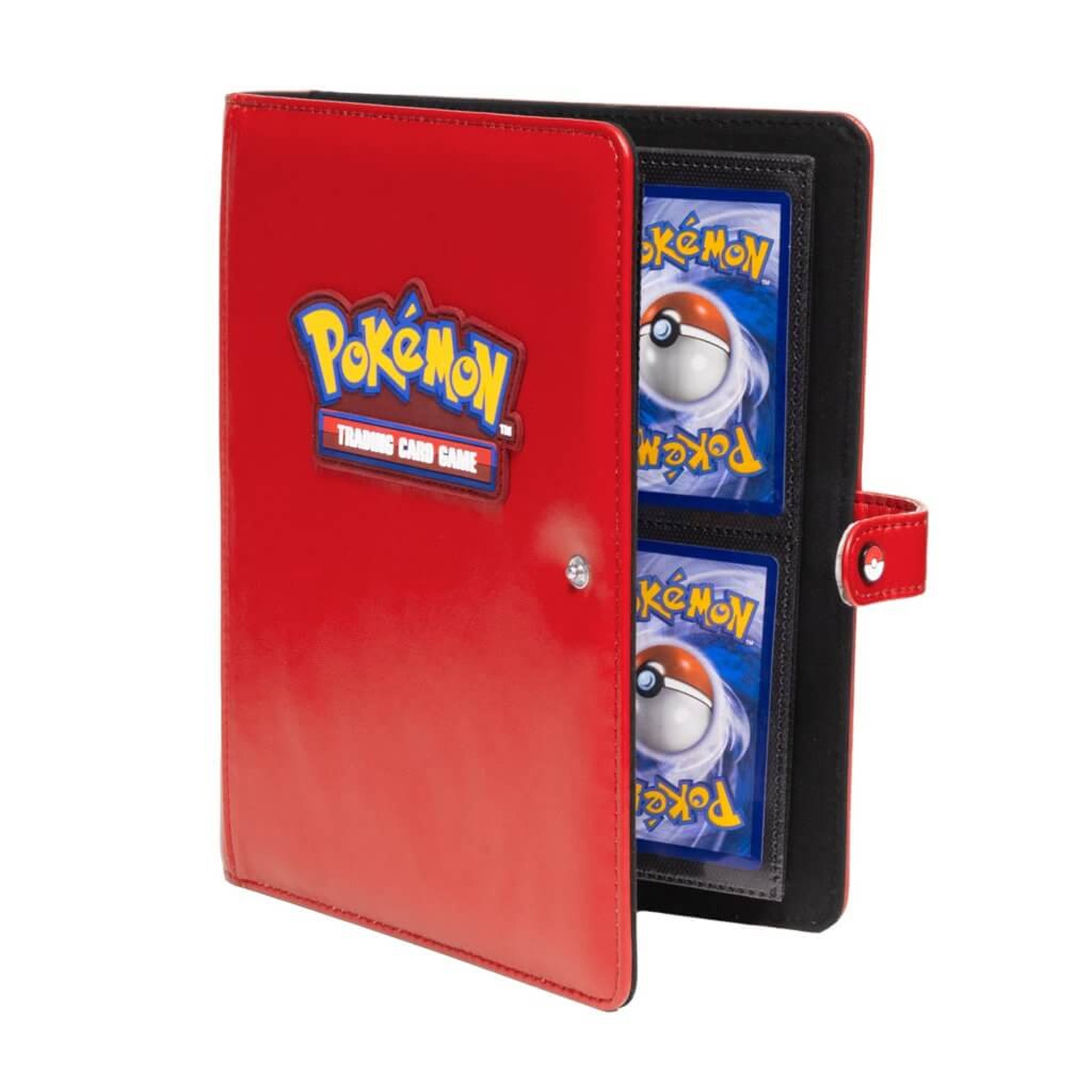 Pokemon TCG - 4 Pocket Premium Snap Binder Red Animal Kingdoms Toy Store Pokemon TCG - 4 Pocket Premium Snap Binder Red Animal Kingdoms Toy Store