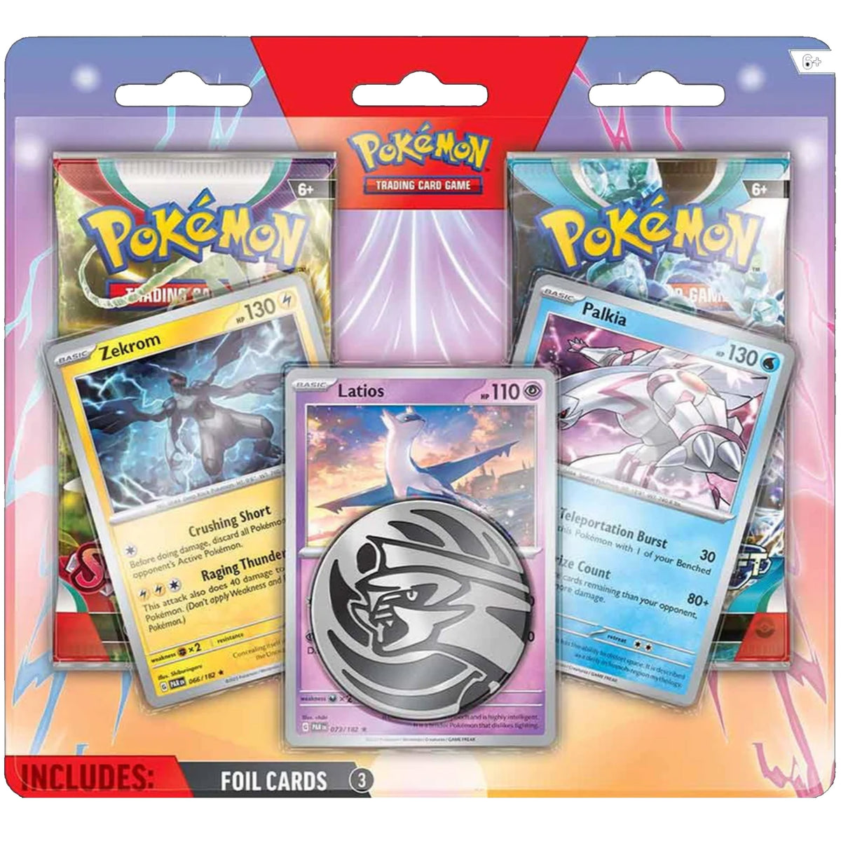Pokemon TCG Enhanced 2-Pack Blister – Latios, Zekrom & Palkia