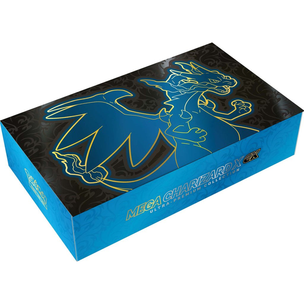 Charizard Collection Box Pokemon TCG: Mega Charizard X ex Ultra-Premium Collection – Animal ...