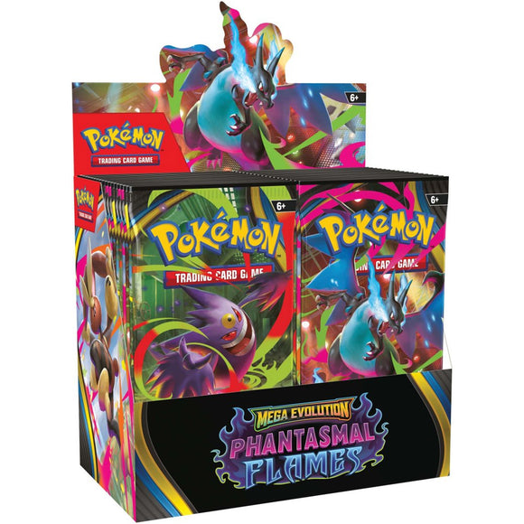Pokemon TCG Mega Evolution - Phantasmal Flames Booster - x36 Boosters SEALED BOX