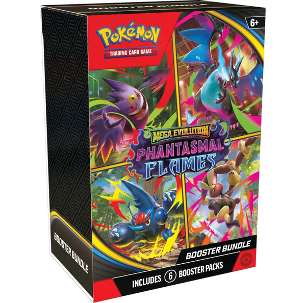 Pokemon TCG Mega Evolution - Phantasmal Flames Booster Bundle
