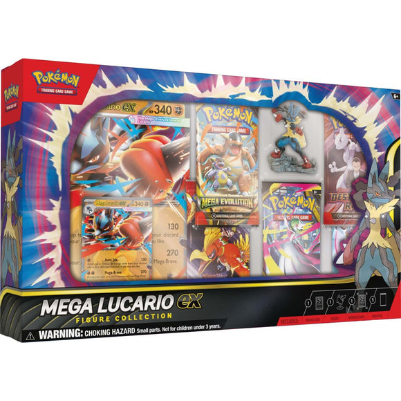 Pokémon TCG Mega Lucario ex Figure Collection