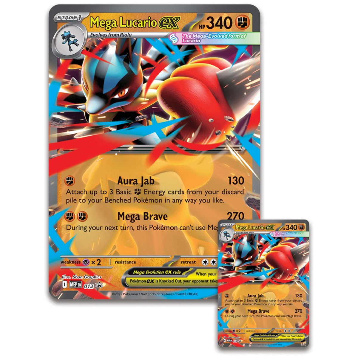 Pokémon TCG Mega Lucario ex Figure Collection