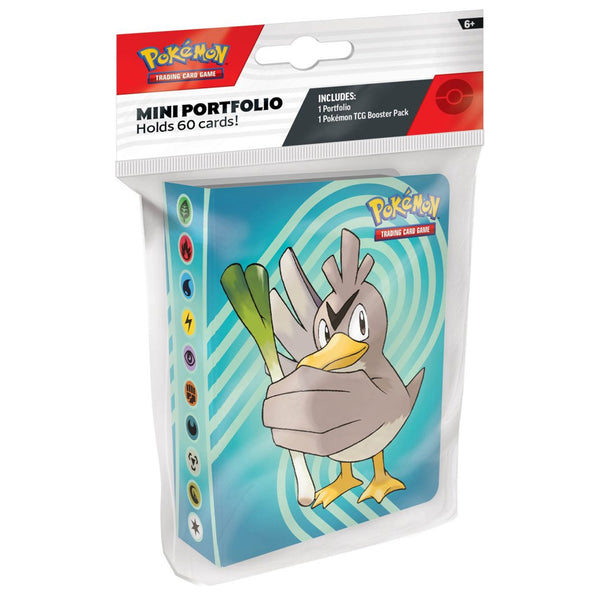Pokemon TCG Mini Portfolio 2025 With Booster