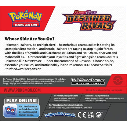 Pokemon TCG Scarlet & Violet Destined Rivals - x36 Boosters SEALED BOX