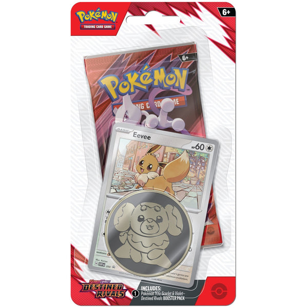 Pokemon TCG Scarlet & Violet Destined Rivals Checklane Blister - Eevee