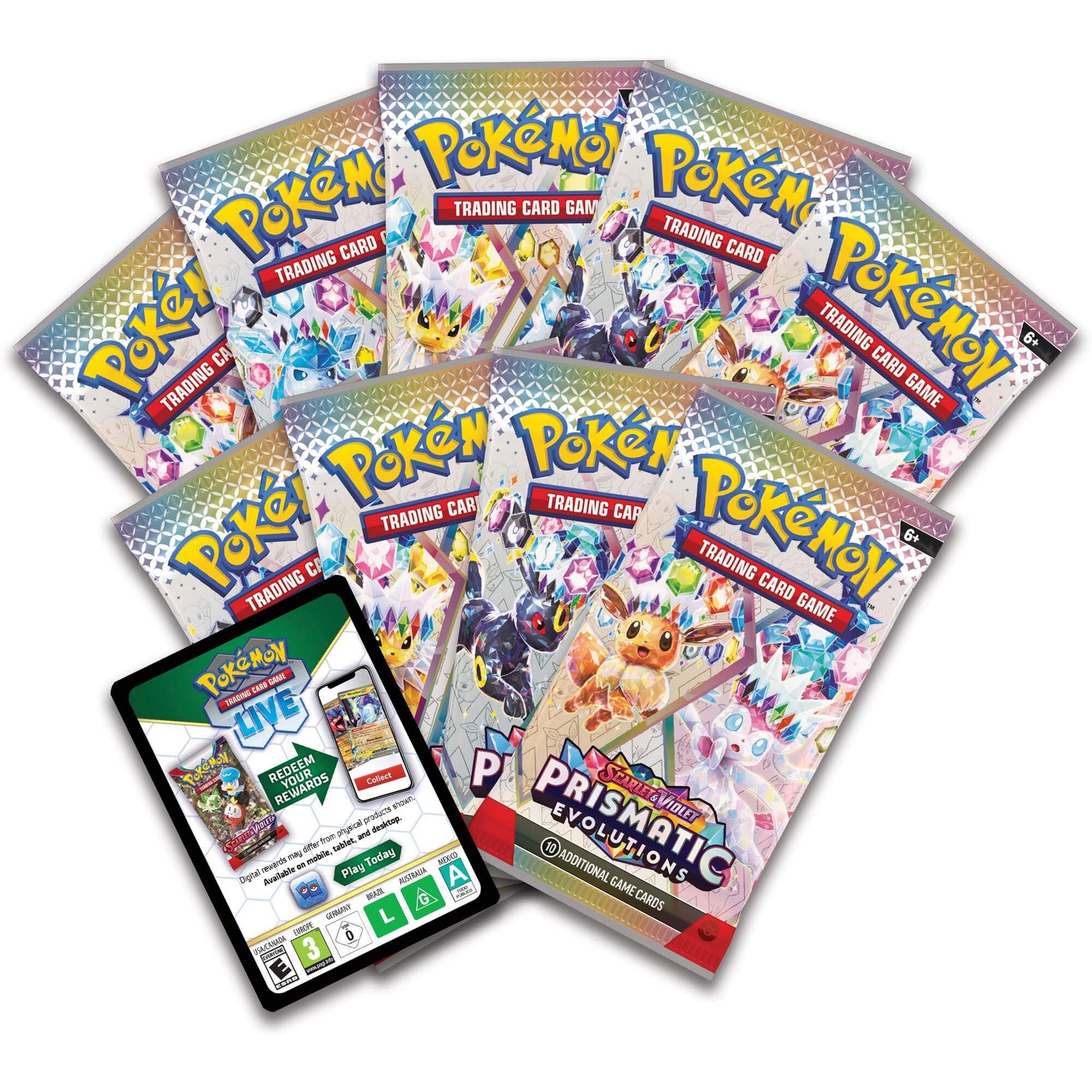 SCARLET & VIOLET: PRISMATIC EVOLUTIONS ELITE TRAINER BOX SCARLET & VIOLET: PRISMATIC EVOLUTIONS ELITE TRAINER BOX
