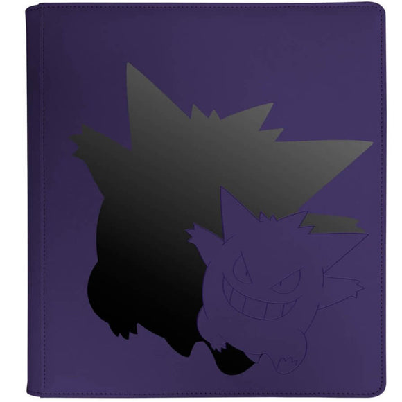 Pokemon TCG ULTRA PRO Elite Series Zippered Gengar Binder - 12 Pocket