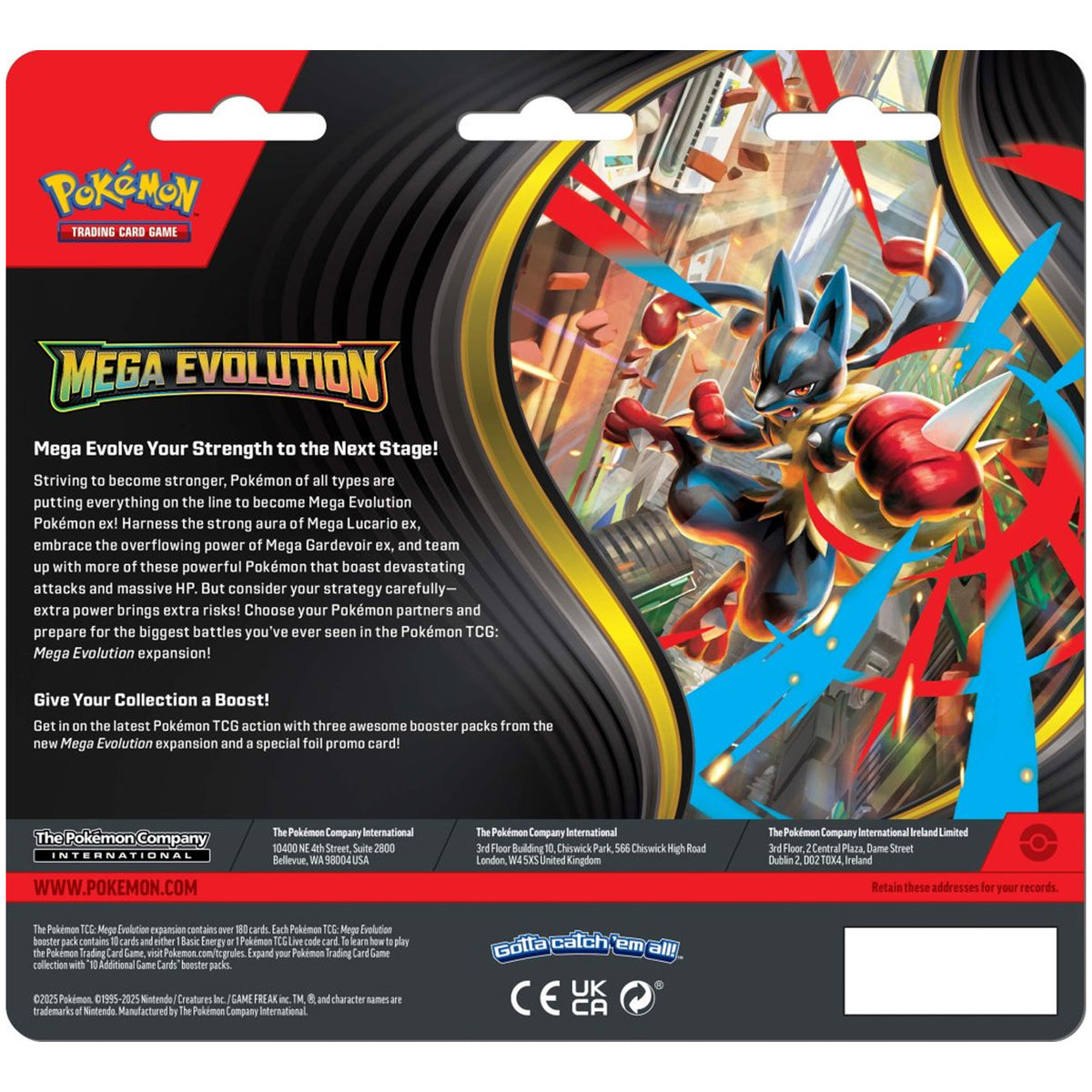Pokemon TCG Mega Evolution Three Booster Blister - Psyduck