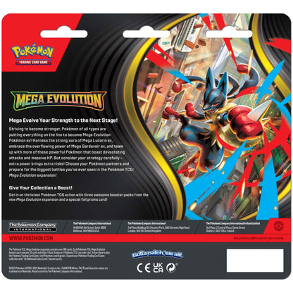 Pokemon TCG Mega Evolution Three Booster Blister - Psyduck