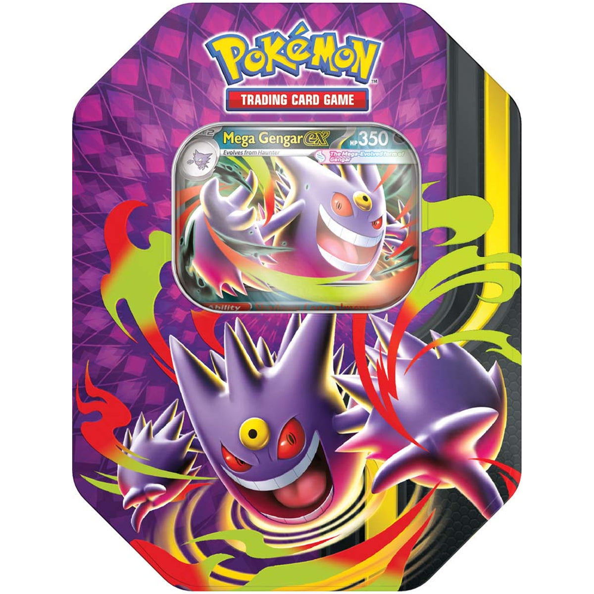 Pokemon TCG Mega Moonlight Tin - Mega Gengar ex