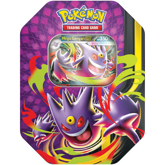 Pokemon TCG Mega Moonlight Tin - Mega Gengar ex