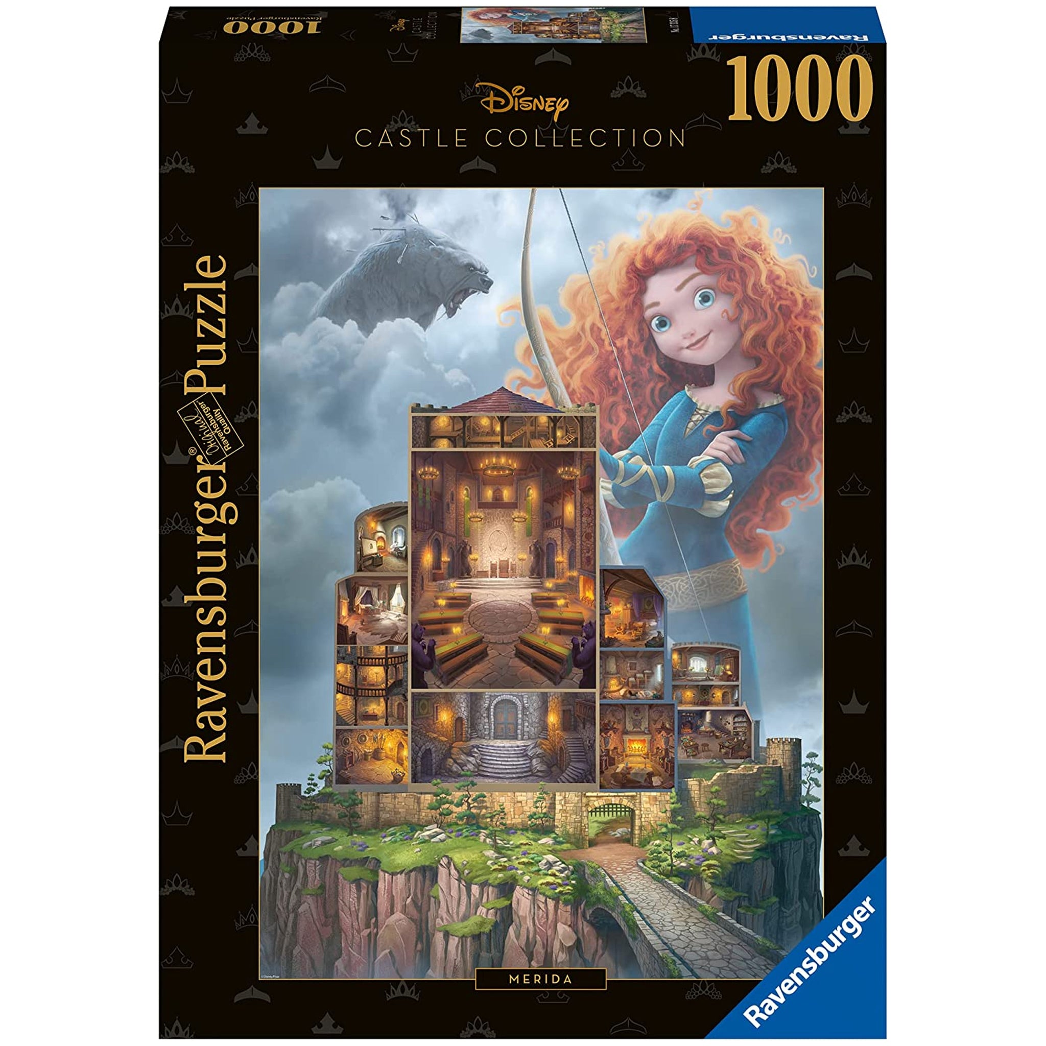 Ravensburger Disney Castles Merida Puzzle 1000pc Animal Kingdoms Toy ravensburger-disney-castles-merida-puzzle-1000pc-animal-kingdoms-toy