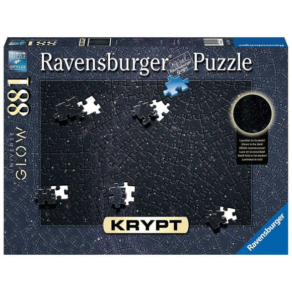 Ravensburger KRYPT Unverse Glow Spiral Puzzle 881pc