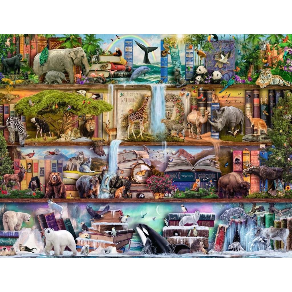 Ravensburger Wild Kingdom Puzzle 2000pc-RB16652-7-Animal Kingdoms Toy Store