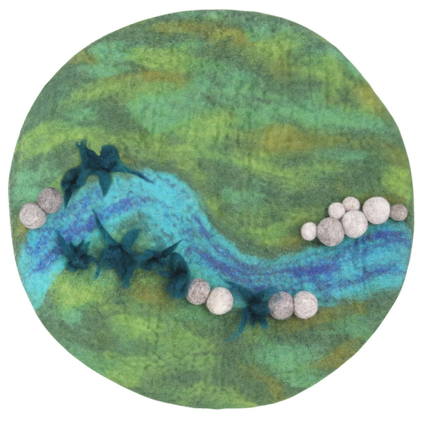 Tara Treasures: River Round Play Mat Playscape