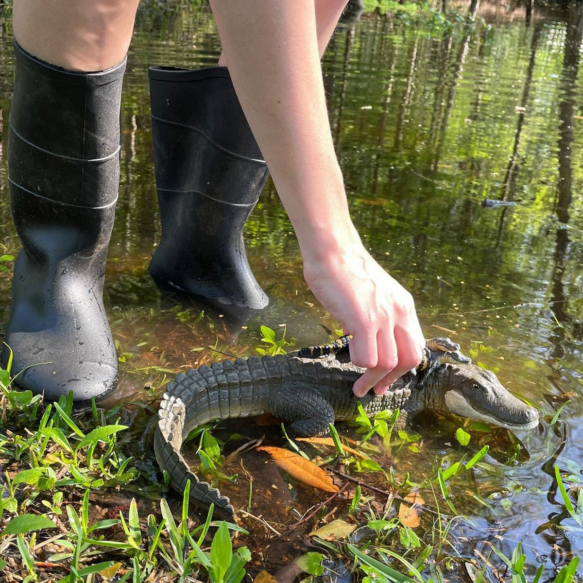 Safari Ltd Alligator With Babies XL