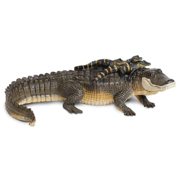 Safari Ltd Alligator With Babies XL