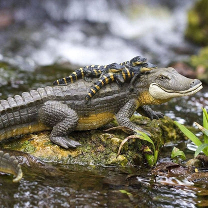 Safari Ltd Alligator With Babies XL