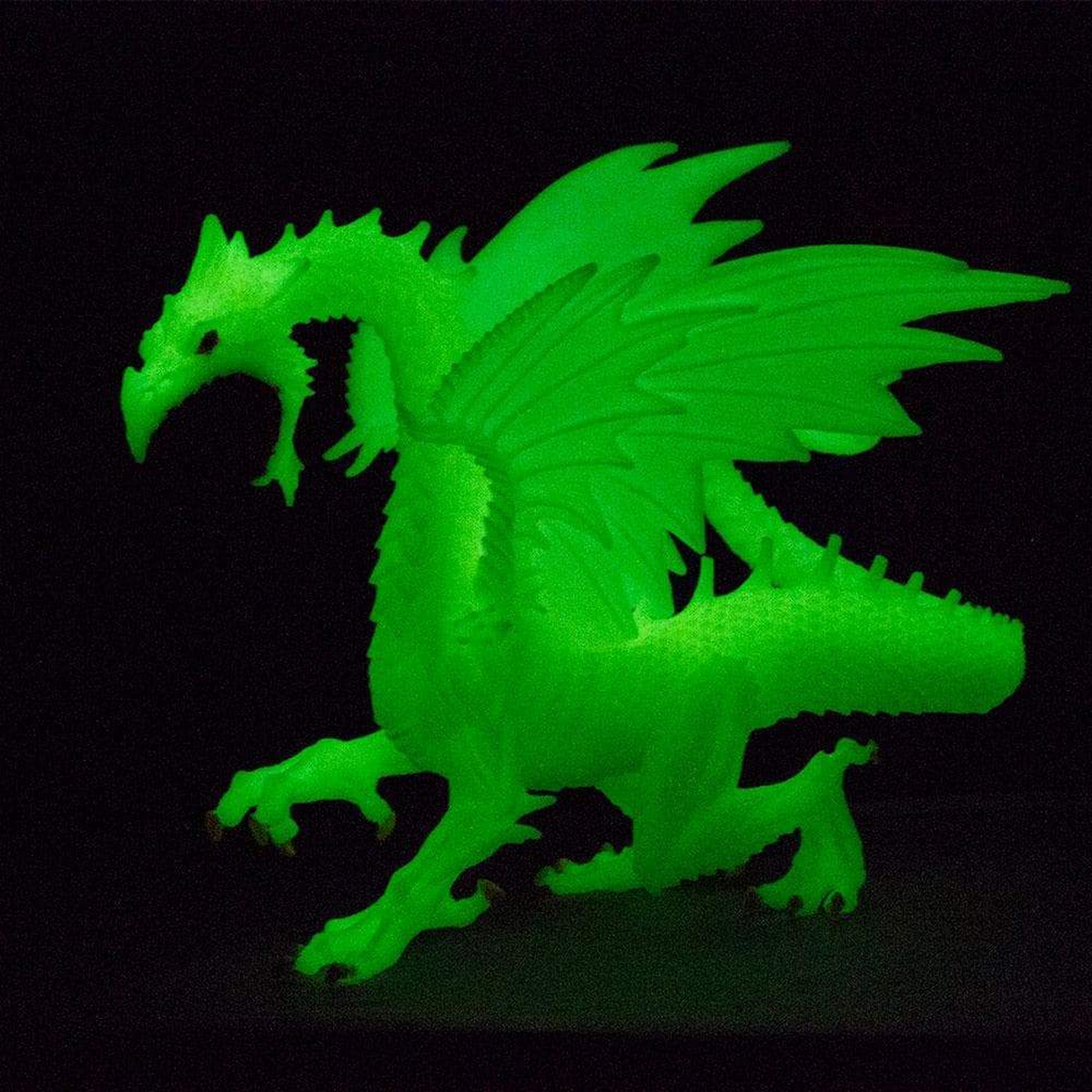 Safari Ltd Snow Dragon Glow in the Dark
