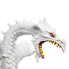 Safari Ltd Snow Dragon Glow in the Dark