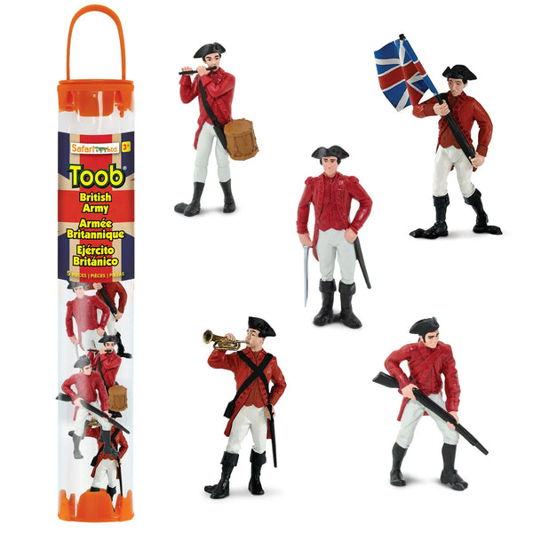 Safari Ltd American Revolutionary War British Army Toob
