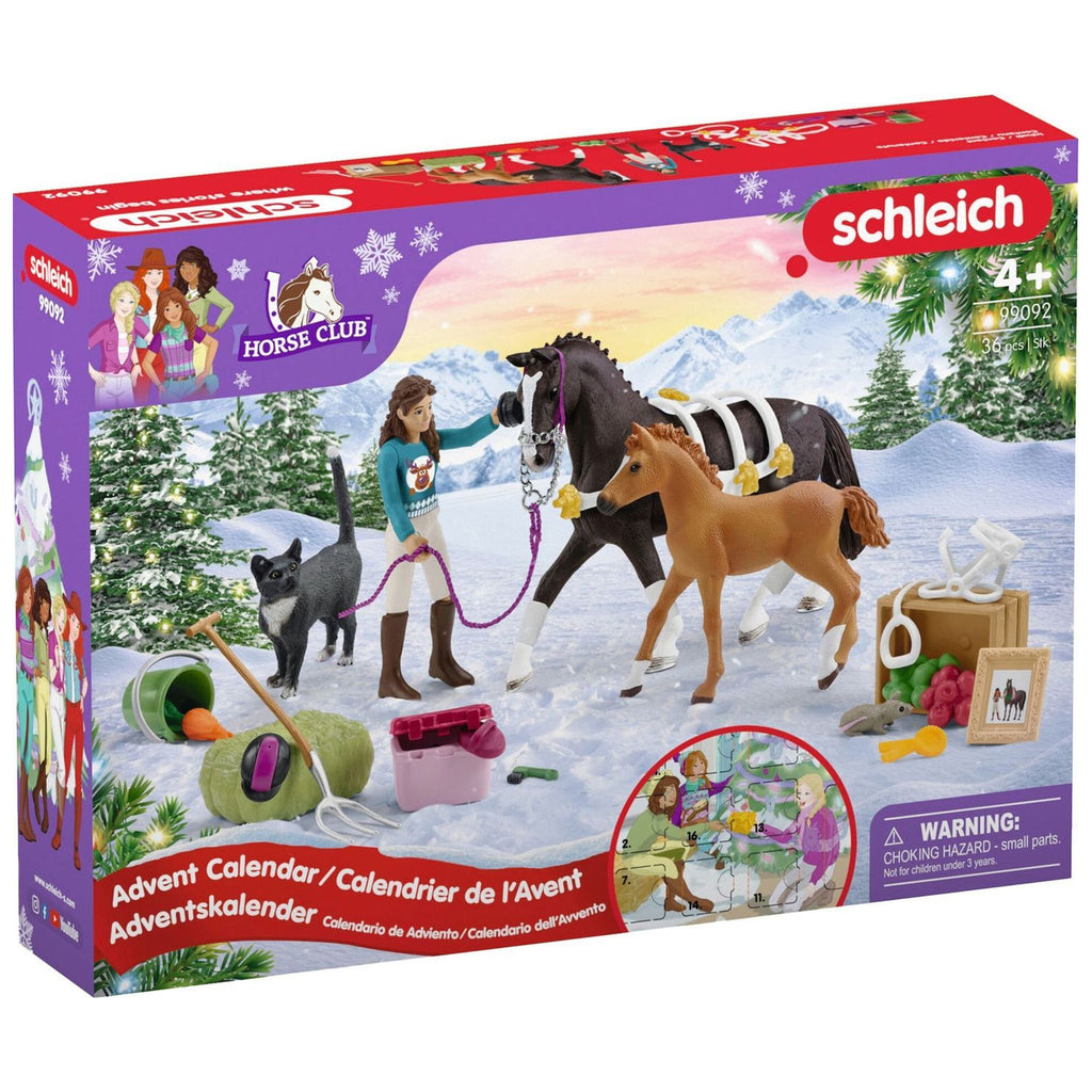 Schleich Advent Calendar Horse Club 2024 Animal Kingdoms Toy Store